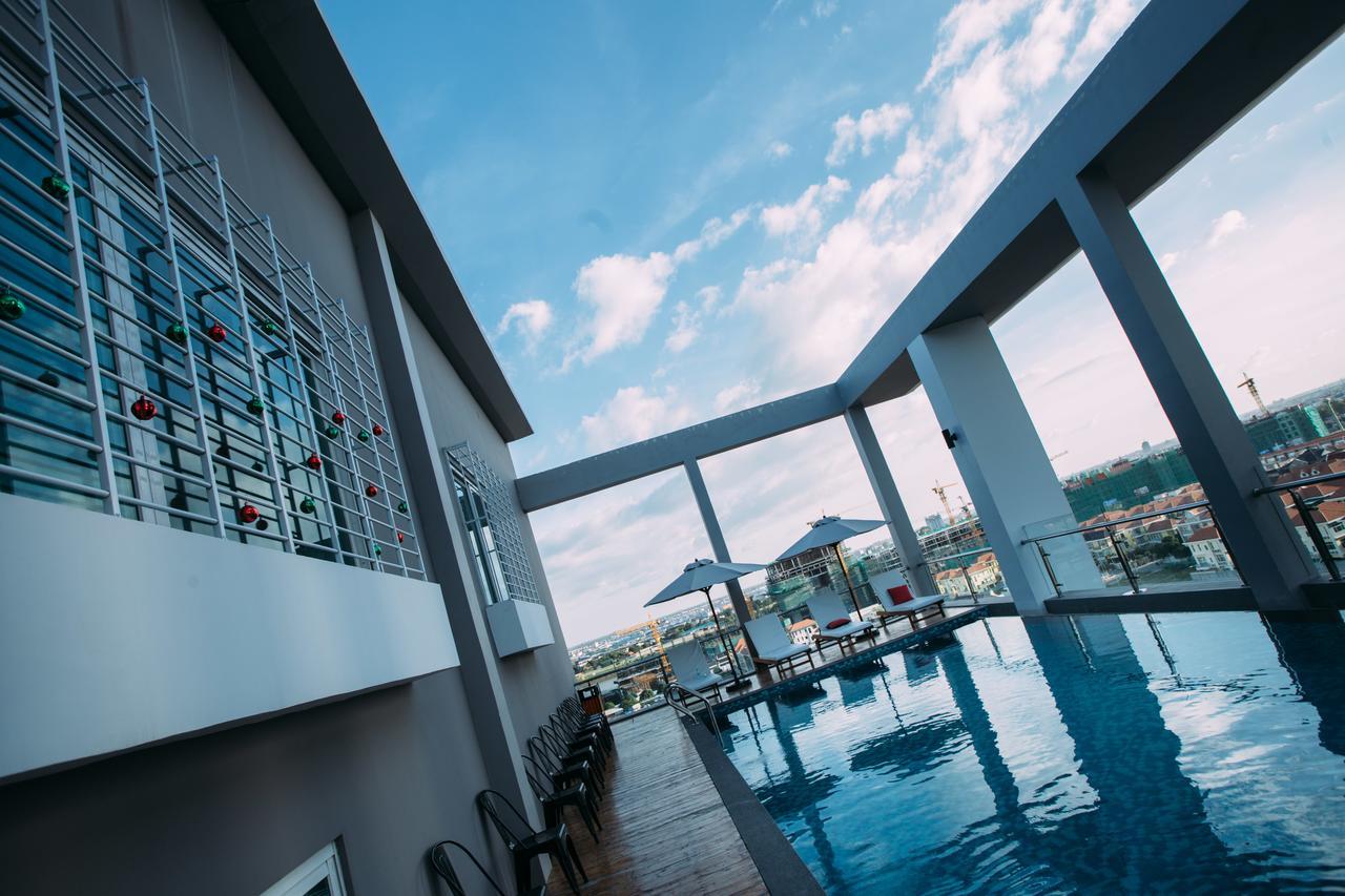 Ca&Sa Serviced Apartment Phnom Penh Exteriör bild